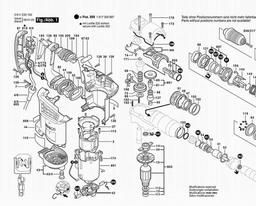 Bosch Rotary Hammer GBH 4-32 DFR spare parts