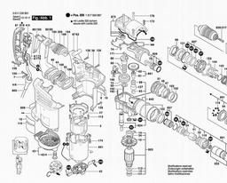 Bosch Rotary Hammer 3-4 Kg BHD-4-1 spare parts