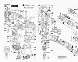 Bosch Rotary Hammer BMH 32-XE spare parts