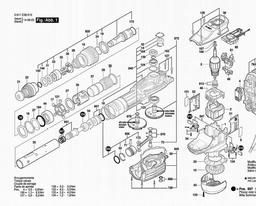 Bosch Demolition Hammer DH1020VC spare parts