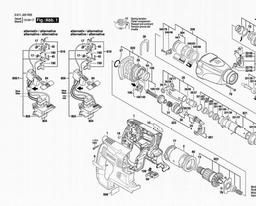 Bosch Rotary Hammer H 36-MA spare parts
