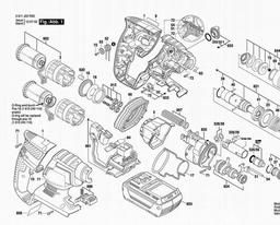 Bosch Rotary Hammer A-KBH 36 V-LI spare parts
