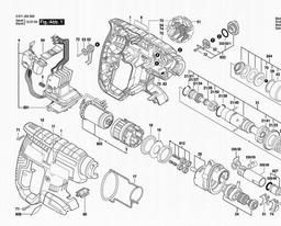 Bosch Cordless Hammer Drill RHH181 spare parts