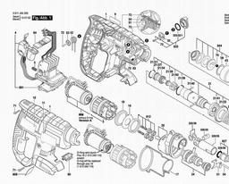 Bosch Cordless Hammer Drill RHH180 spare parts