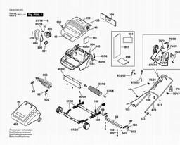 Bosch LAWNMOWER CONCORDE 32 spare parts