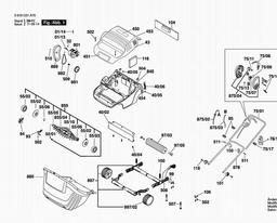 Qualcast LAWNRAKER 32 spare parts