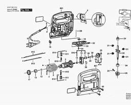 Bosch Combi Jigsaw Perfect TICO TICO SH514 spare parts
