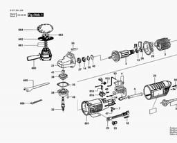 Bosch SUPER HOBBY 5" spare parts