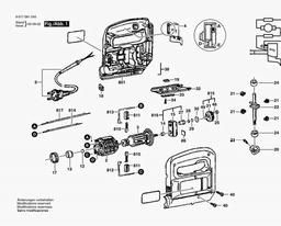 Bosch Combi Jigsaw Perfect HST 40E spare parts