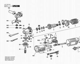 Bosch Angle Grinder SUPER HOBBY spare parts