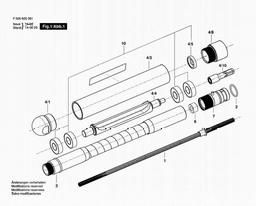 Bosch Buzzer GVC HOSE 35mm x 1,5m spare parts