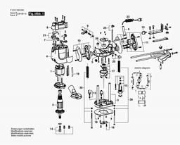 Skil 1830 spare parts