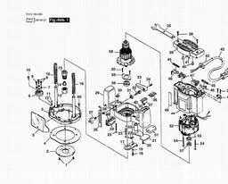 Skil 1835 spare parts