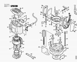 Skil 1840 spare parts