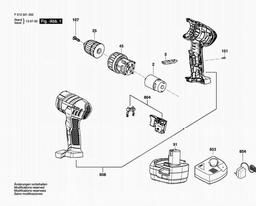 Skil 2212 spare parts