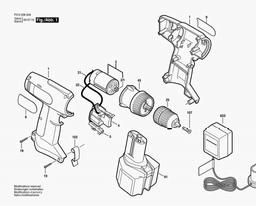 Skil 2380 spare parts