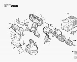 Skil 2592 spare parts