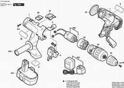 Skil 2585 spare parts