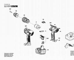 Skil 2811 spare parts