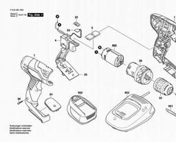 Skil 2612 spare parts