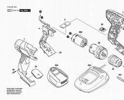 Skil 2614 spare parts