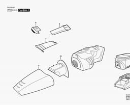 Skil 2810 spare parts