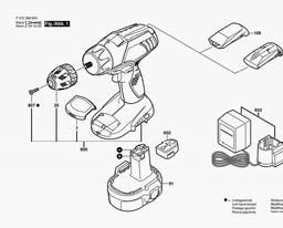Skil 2866 spare parts