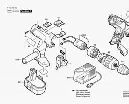 Skil 2884 spare parts