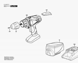 Skil 2887-05 spare parts