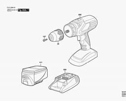 Skil 2888 spare parts