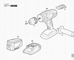 Skil 2895 spare parts