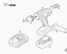 Skil 2895 spare parts