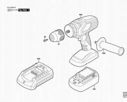 Skil 2898 spare parts