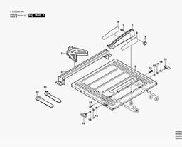 Skil 3540 spare parts