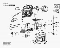 Skil 4127  AA spare parts