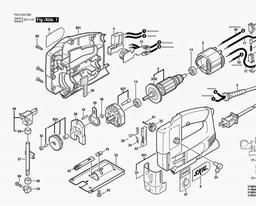 Skil 4445 spare parts