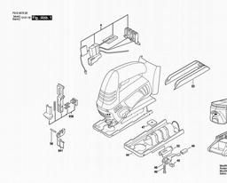 Bosch Jig Saw 4570 spare parts