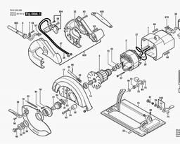 Skil 5550 TYPE 1 spare parts