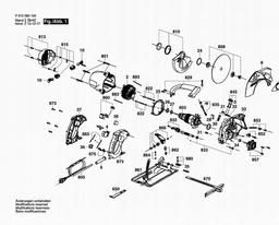 Skil 5801 spare parts
