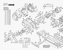 Skil 5885 spare parts
