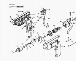 Skil 6125-80 spare parts