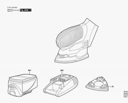 Skil 7305 spare parts