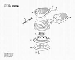 Skil 7492 spare parts