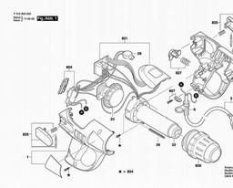 Skil 8005 spare parts