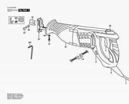 Skil 9205 spare parts