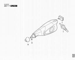 Dremel 290-01 spare parts