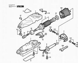 Dremel 300 spare parts