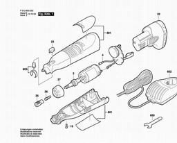 Dremel 8000 spare parts