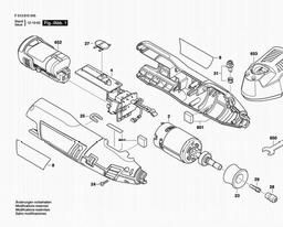 Dremel 8100 spare parts