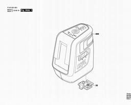 Skil LL0516 spare parts